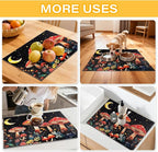 Mushroom Dish Drying Mat 24" x 16" - Image 5