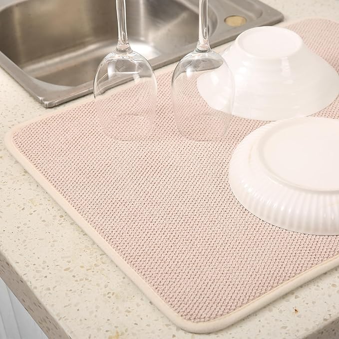 2 Pack Microfiber Dish Drying Mat - Image 6