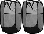 BATTOO Deluxe Strong Mesh Pop up Laundry Hamper Basket by BATTOO