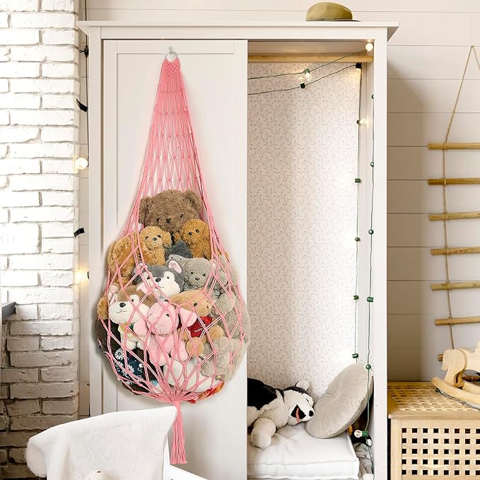 Novel Stuffed Animal Hammock Corner Hanging Net - Image 8