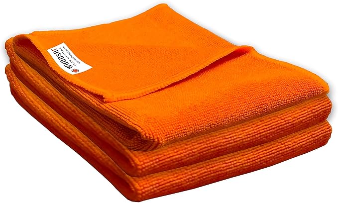 WHOOSH! Microfiber Cleaning Cloth, 3 Pack, Glasses and Screen Cleaning Cloth - Image 2