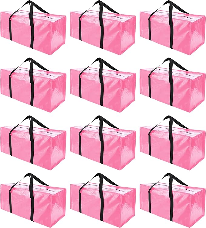 12 Pack Extra Large Moving Bags by PANDA+JOYS