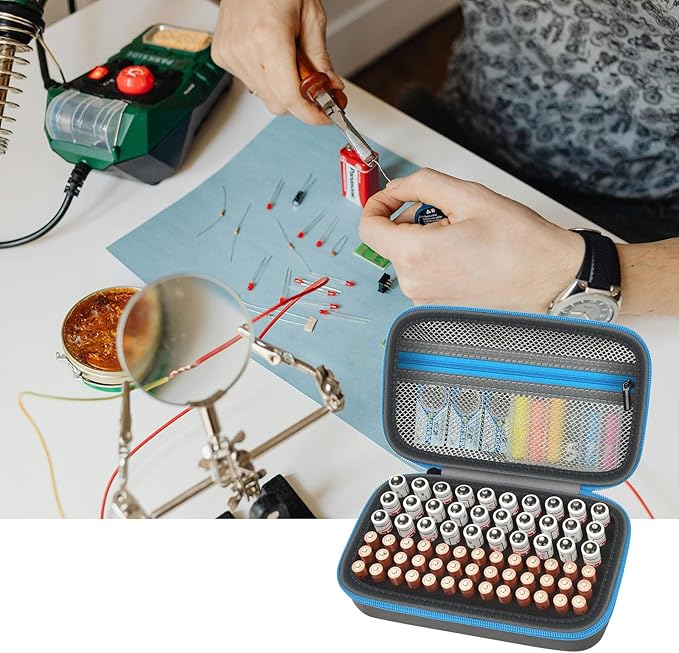 ALKOO Battery Organizer Storage Holder Case Box - Image 7