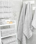 American Soft Linen Luxury 4 Piece Bath Towel Set, 600 GSM 100% Cotton Turkish - Image 2