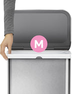 simplehuman Code M 100 Count, Dispenser Pack Custom Fit Liners, Drawstring - Image 4
