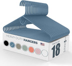 Neaties Heavy Duty Clothes Hangers 18 Pack – Made in The USA – 8lb Capacity by NeatiesHangers