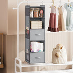 YOUDENOVA Hanging Closet Organizer, 5 Tier Hanging Closet Shelves - Image 6