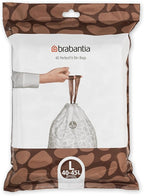 Brabantia PerfectFit Trash Bags Thick Plastic Trash Can Liners by BrabantiaUSA