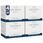 Clean Skin Club Clean Towels XL®, 100% USDA Biobased Face Towel, Disposable by CLEANSKINCLUB