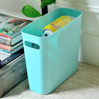 Youngever 1.5 Gallon Slim Trash Can, Plastic Garbage Container Bin, Small Trash - Image 4