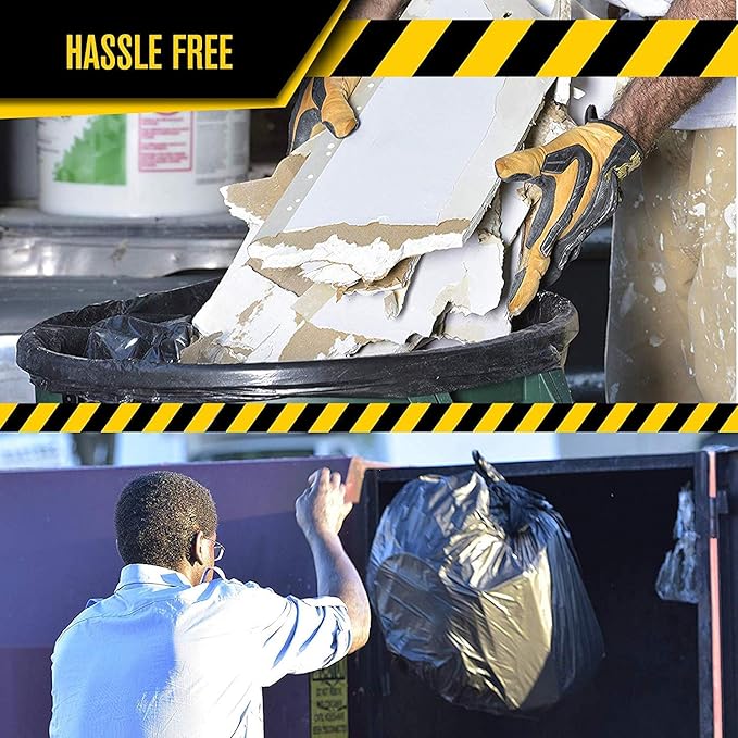 Aluf Plastics Heavy Duty 55 Gallon Trash Bags - Image 4