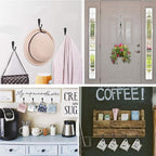 15Pcs Black Wall Mounted Coat Hooks, Hanger Hook - Image 2