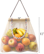 Durable Reusable Hanging Storage Mesh Bags - Image 3