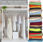 2 Pcs Large Hanging Laundry Hamper Bag 28 x 35 in Over The Door Hamper Space - Image 4