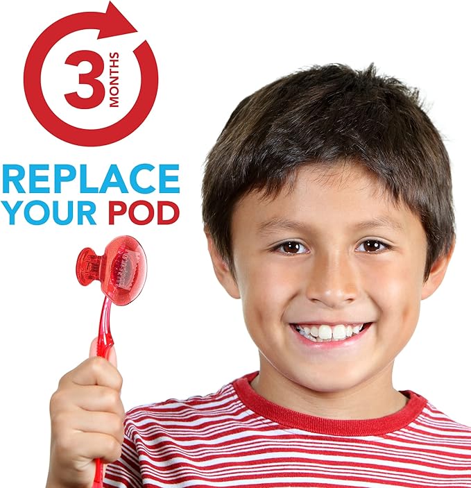 Steripod Kids' Clip-On Toothbrush Protector, Keeps Toothbrush Fresh and Clean - Image 5