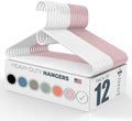 Neaties Heavy Duty Clothes Hangers 12 Pack – Made in The USA – 8lb Capacity by NeatiesHangers