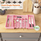 Lifewit Silverware Drawer Organizer, Expandable Utensil Tray - Image 7