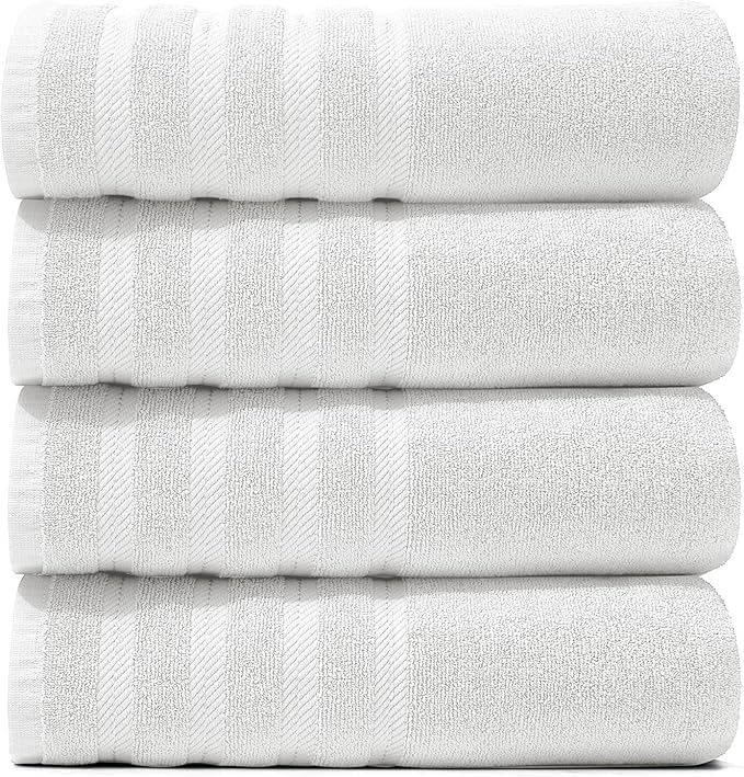 Hearth & Harbor Bath Towels for Bathroom by HearthHarbor