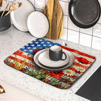 4th of July Patriotic Dish Drying Mat - Image 5