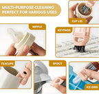 Cup Lid Cleaning Brush, 3 in 1 Cup Cleaner Brush New Multifunctional Lid - Image 6