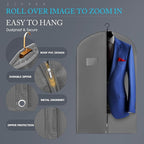 40-inch Suit Bag Garment Bag for Travel and Storage, Garment Bags for Hanging - Image 3