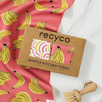 RECYCO Waffle Kitchen Towel Set of 2 - Image 8