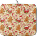 Christmas Gingerbread Man Dish Drying Mat by Aytipun