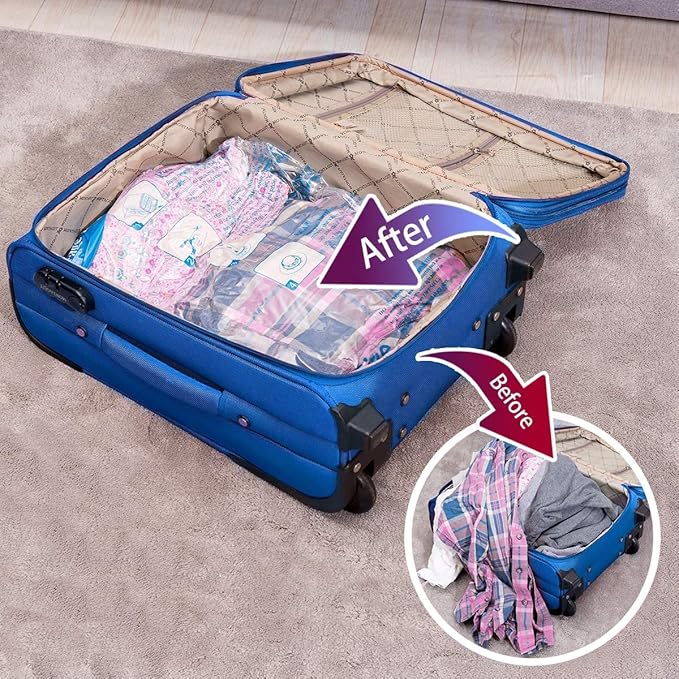 MEIQIHOME Vacuum Storage Bags, Space Saver Sealer Bags, Vacuum seal bags - Image 7