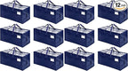 VENO 12 Pack Moving Bags w/Backpack Straps, Heavy Duty, Moving Boxes Alternative by Veno