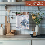 Maison d' Hermine Kitchen Towels Set of 3 100% Cotton 27.50" x 20" Reusable - Image 6