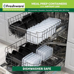 Freshware Meal Prep Containers 1 Compartment - Image 7