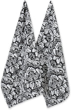 DII Cotton Dish Towel Set Damask Print by DII