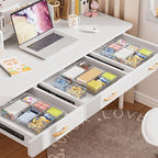 Marbrasse 3 Packs Desk Drawer Organizers, Metal Mesh Dividers - Image 5
