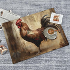 Roosters Dish Drying Mat for Kitchen Counter Protector and Decoration Super - Image 8