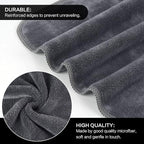 SINLAND Microfiber Facial Cloths Fast Drying Washcloth 12inch x 12inch - Image 3