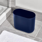 iDesign Small Slim Plastic Bathroom Trash Can, Garbage Can - Image 7