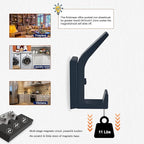 TSUYA Strong Magnetic Double Hooks, 4 Pack Heavy Duty Magnetic Coat Hooks - Image 4