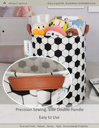 Round Fabric Storage Bin, Decorative Basket, Organizer Basket - Image 7