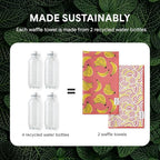 RECYCO Waffle Kitchen Towel Set of 2 - Image 6