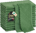 Homaxy 12 Pack Kitchen Dish Cloths, Super Soft and Absorbent Coral Velvet Dish by Homaxy