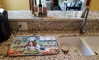 Caroline's Treasures DAC6196DDM Basset Hound The Chef Dish Drying Mat Absorbent - Image 2