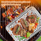 CYEAH 20 Pcs Aluminum Foil Pans, 16 x 12 in Large Aluminum Pans, Aluminum - Image 7