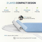 Ironing Board Cover and Pad 15"x54" Extra Thick Natural Cotton, Scorch and - Image 3