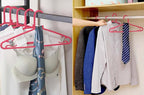 Plastic Hangers 50 Pack, Light Weight Durable Clothes Hangers - Image 4