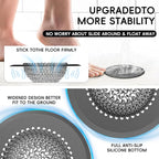 Bathtub Drain Hair Catcher: Fast Drainage Shower Version, Reversible 304 - Image 5