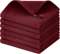 Homaxy 100% Cotton Waffle Weave Dish Cloths by Homaxy