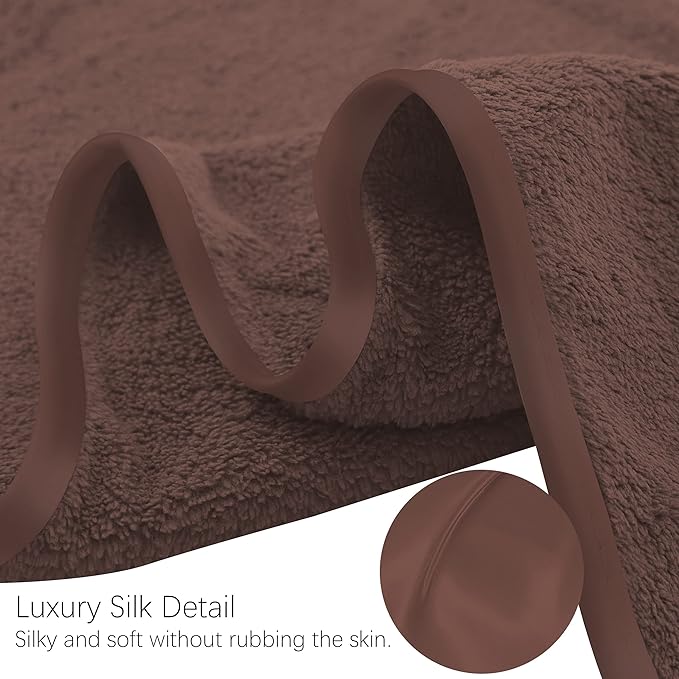 TENSTARS Luxury Silk Hemming Towel Set - Image 6
