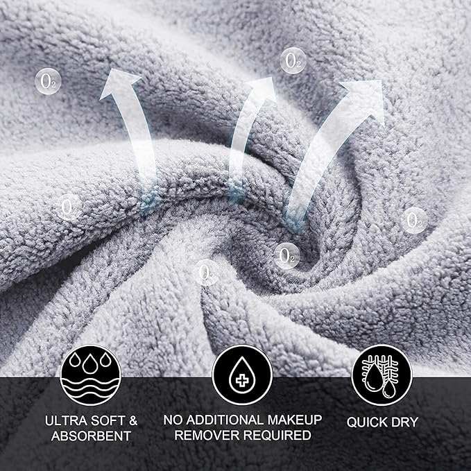 MOONQUEEN 30 Pack Microfiber Face Towel - Image 6