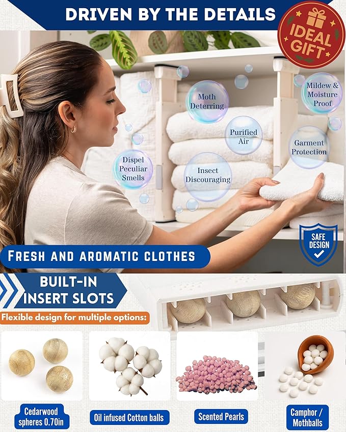 4 Pack Adjustable Drawer Dividers - Image 3