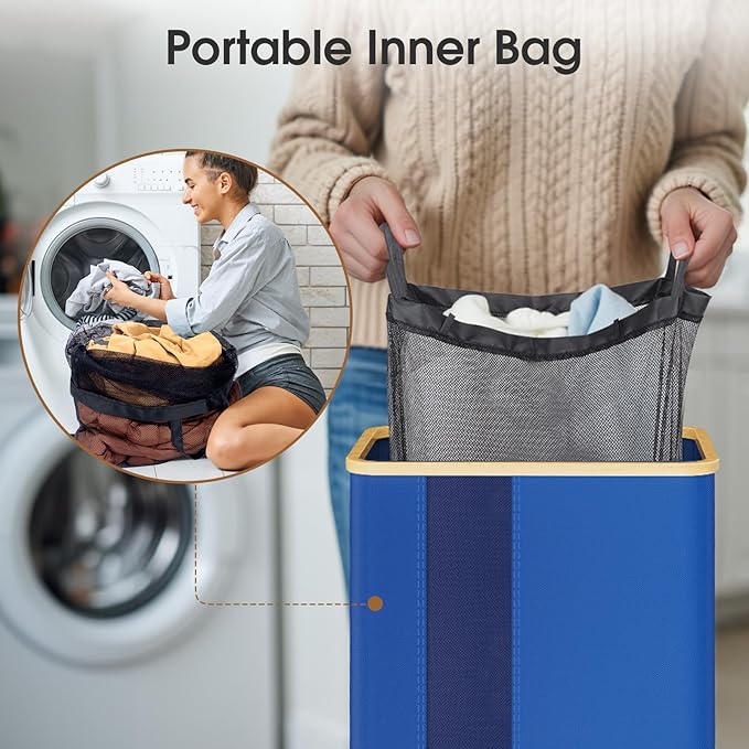 Laundry Basket Clothes Hamper - Image 6